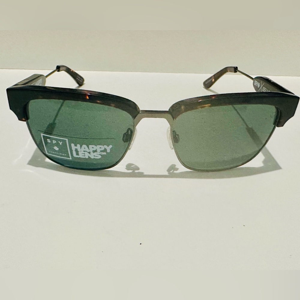 Slightly Used Spy Optics - Bellows unisex Classic Sunglasses Dark Tortoise/Grey